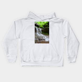 Waterfall at Glen Helen, Ohio Kids Hoodie